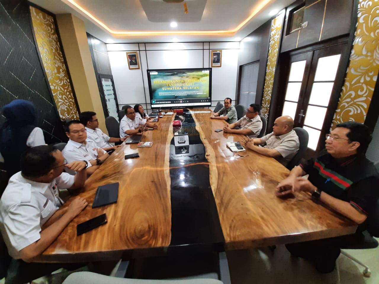 Planning Meeting for Feasibility Study of Coal Railway Line to Tanjung Carat Port