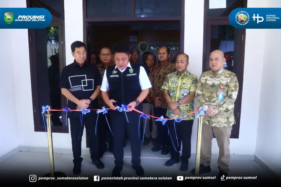 Governor Herman Deru Inaugurates Tanjung Carat Port Consortium Joint Secretariat Office in Palembang